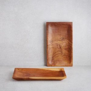 Teak Rectangle Plate(柚木矩形板)
